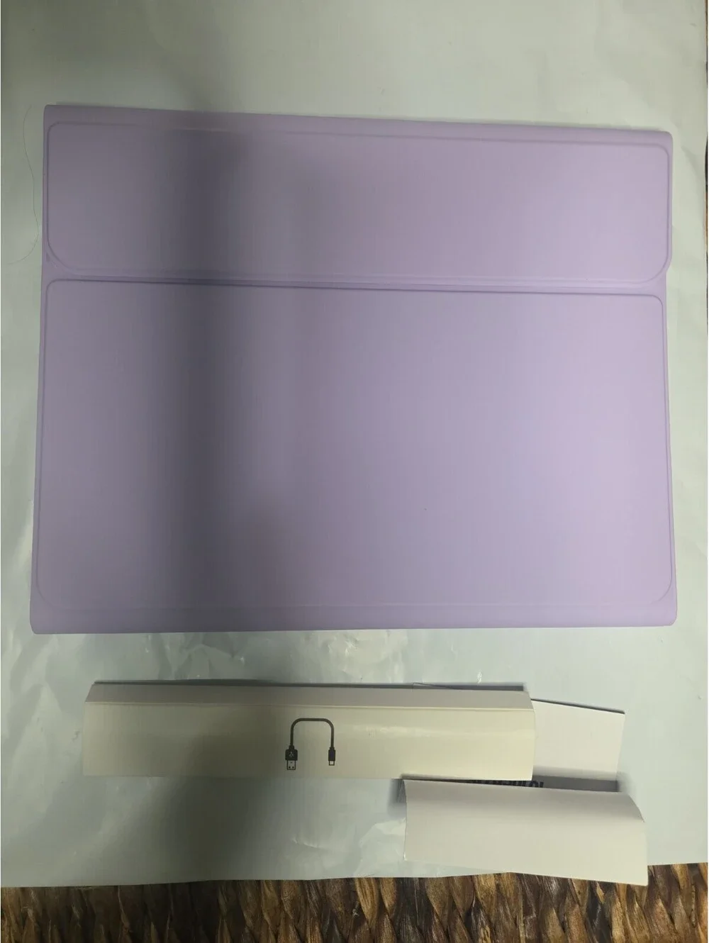 Harvipou Keyboard Case for iPad Air 11” 5th/4th Gen – Purple – Detachable